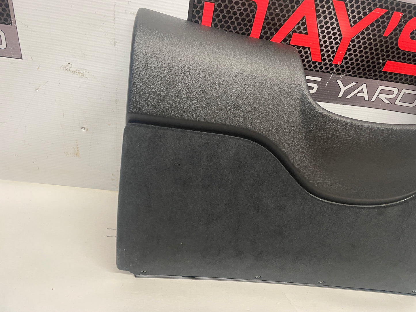 2004 Pontiac GTO Black Suede Knee Bolster Fuse Cover OEM - Day's Parts Yard