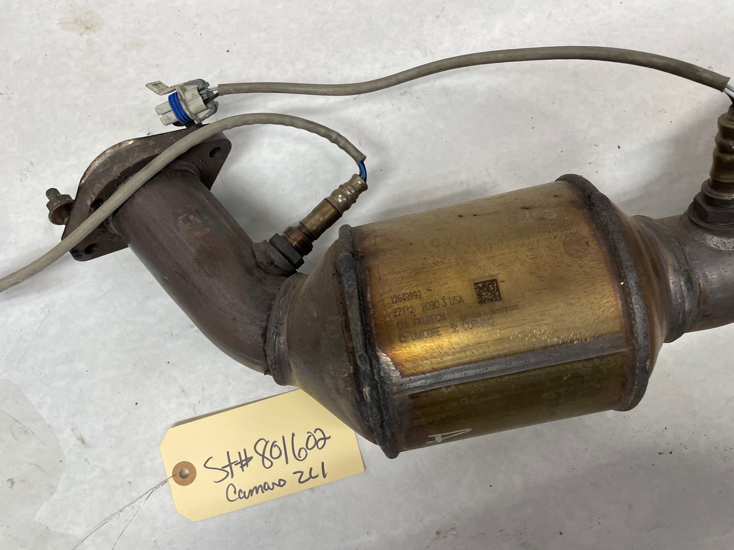 2013 Chevy Camaro ZL1 Exhaust Catalytic Converters OEM - Day's Parts Yard