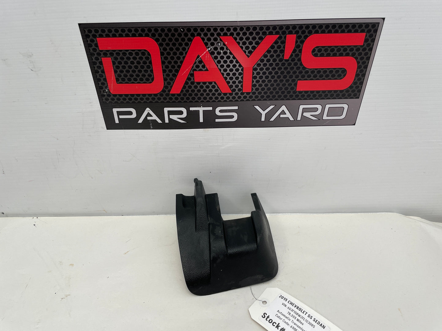 2008 Pontiac G8 GT LH Driver Seat Track Trim Cover OEM - Day's Parts Yard