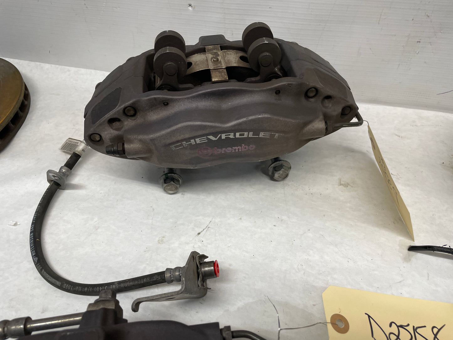 2015 Chevy Camaro SS Brembo Brake Calipers Fronts & Rears w/ Rotors OEM - Day's Parts Yard