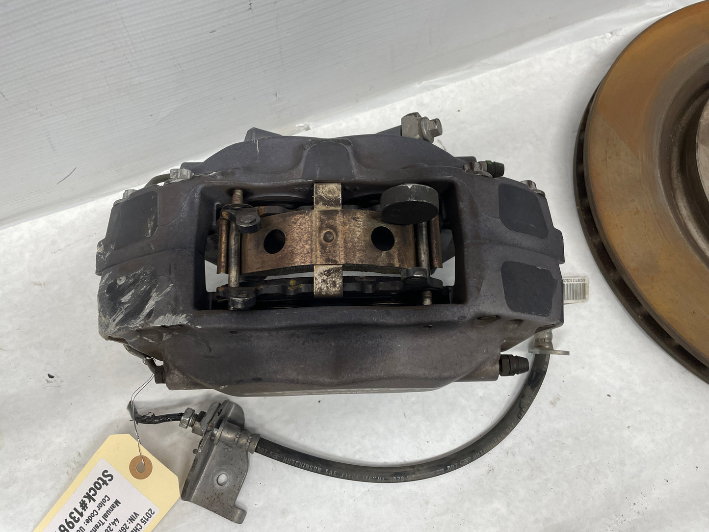 2015 Chevy Camaro SS Brembo Brake Calipers Fronts & Rears w/ Rotors OEM - Day's Parts Yard