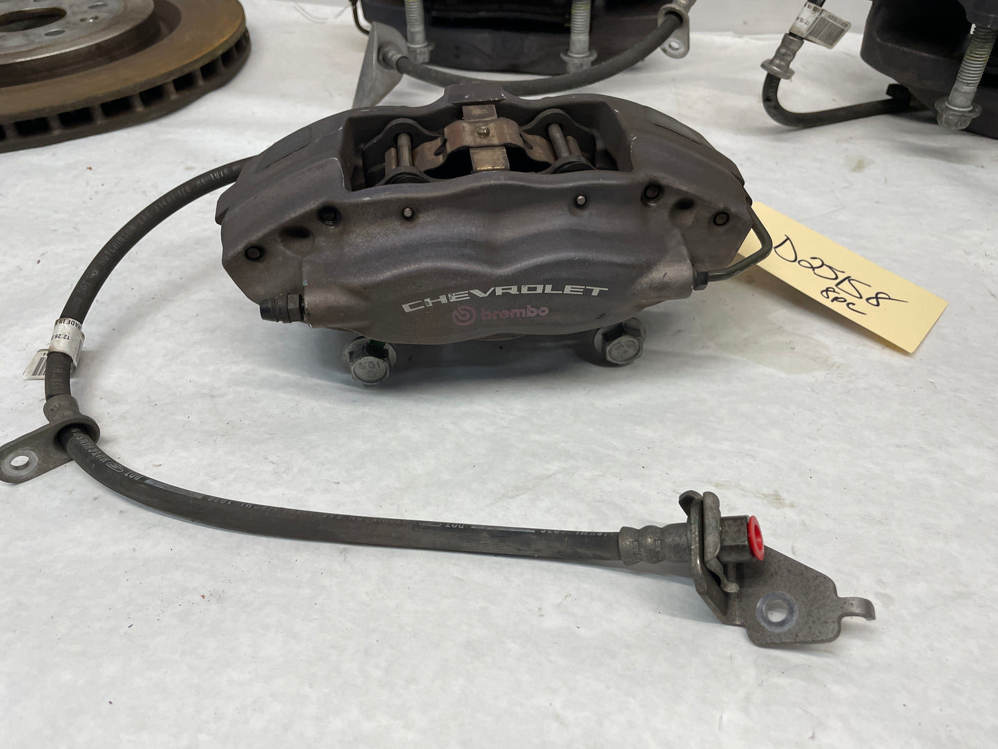 2015 Chevy Camaro SS Brembo Brake Calipers Fronts & Rears w/ Rotors OEM - Day's Parts Yard
