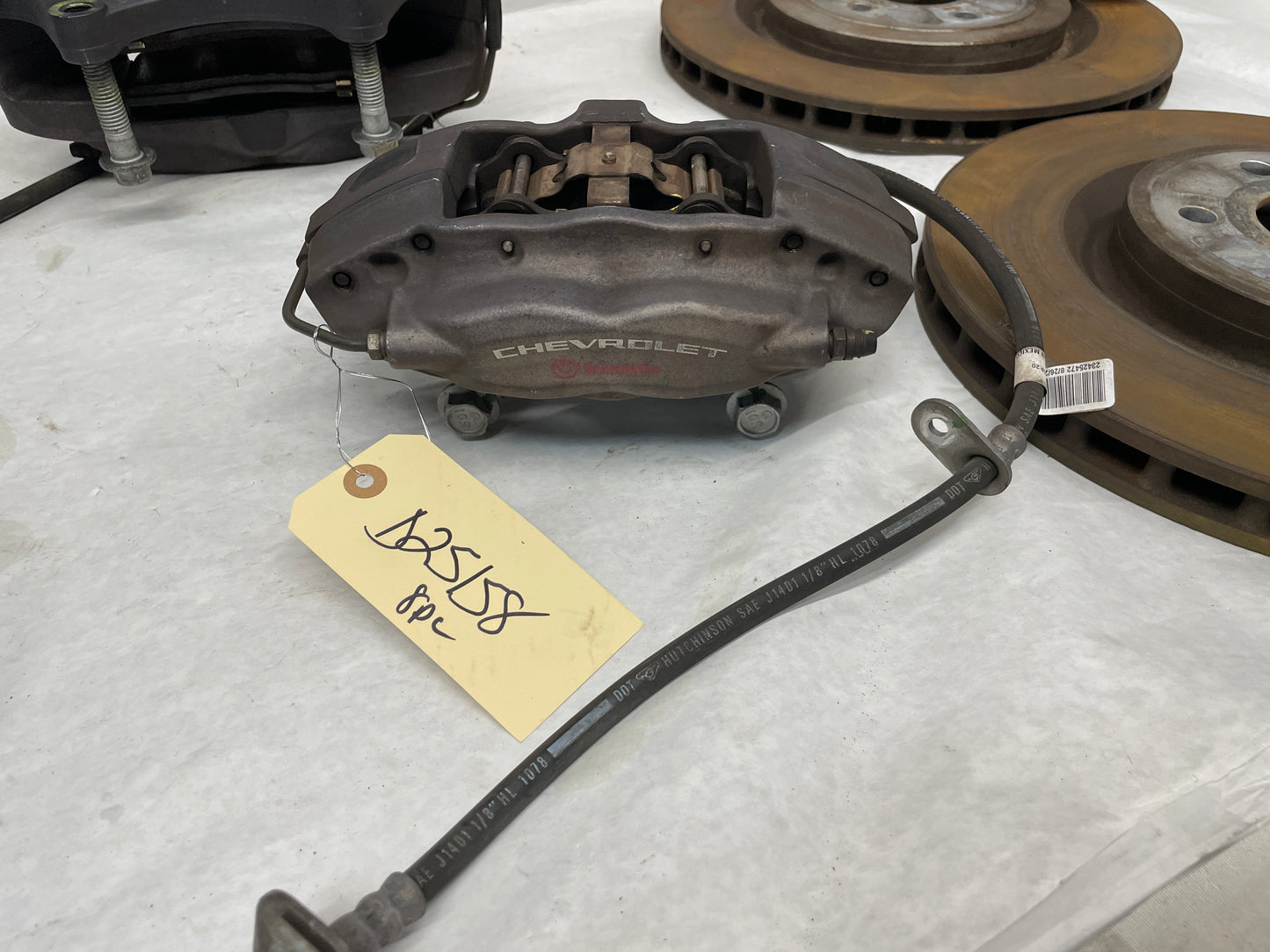 2015 Chevy Camaro SS Brembo Brake Calipers Fronts & Rears w/ Rotors OEM - Day's Parts Yard
