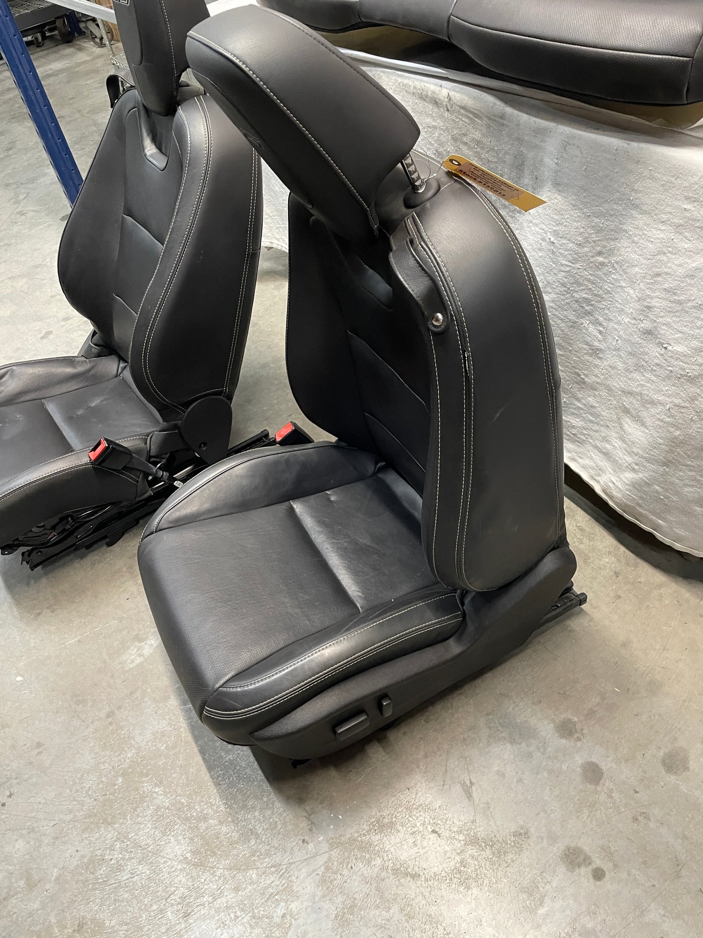 2015 Chevy Camaro SS Seats Front and Rears Black Leather OEM - Day's Parts Yard