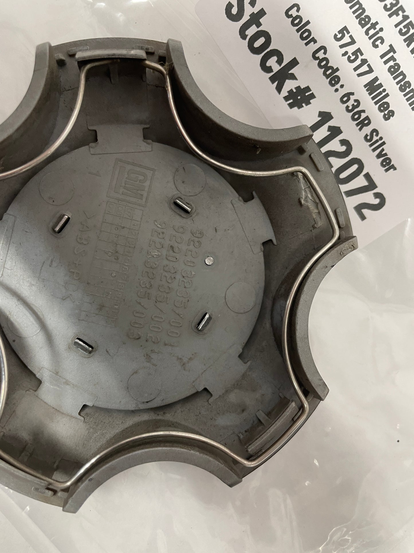 2009 Pontiac G8Wheel Center Cap OEM - Day's Parts Yard