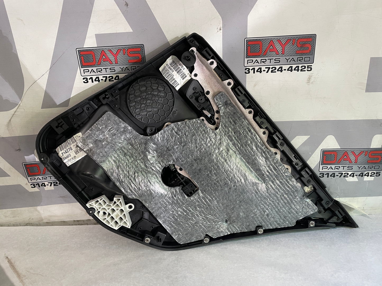 2016 Chevy SS Sedan LH Driver Rear Door Panel OEM - Day's Parts Yard