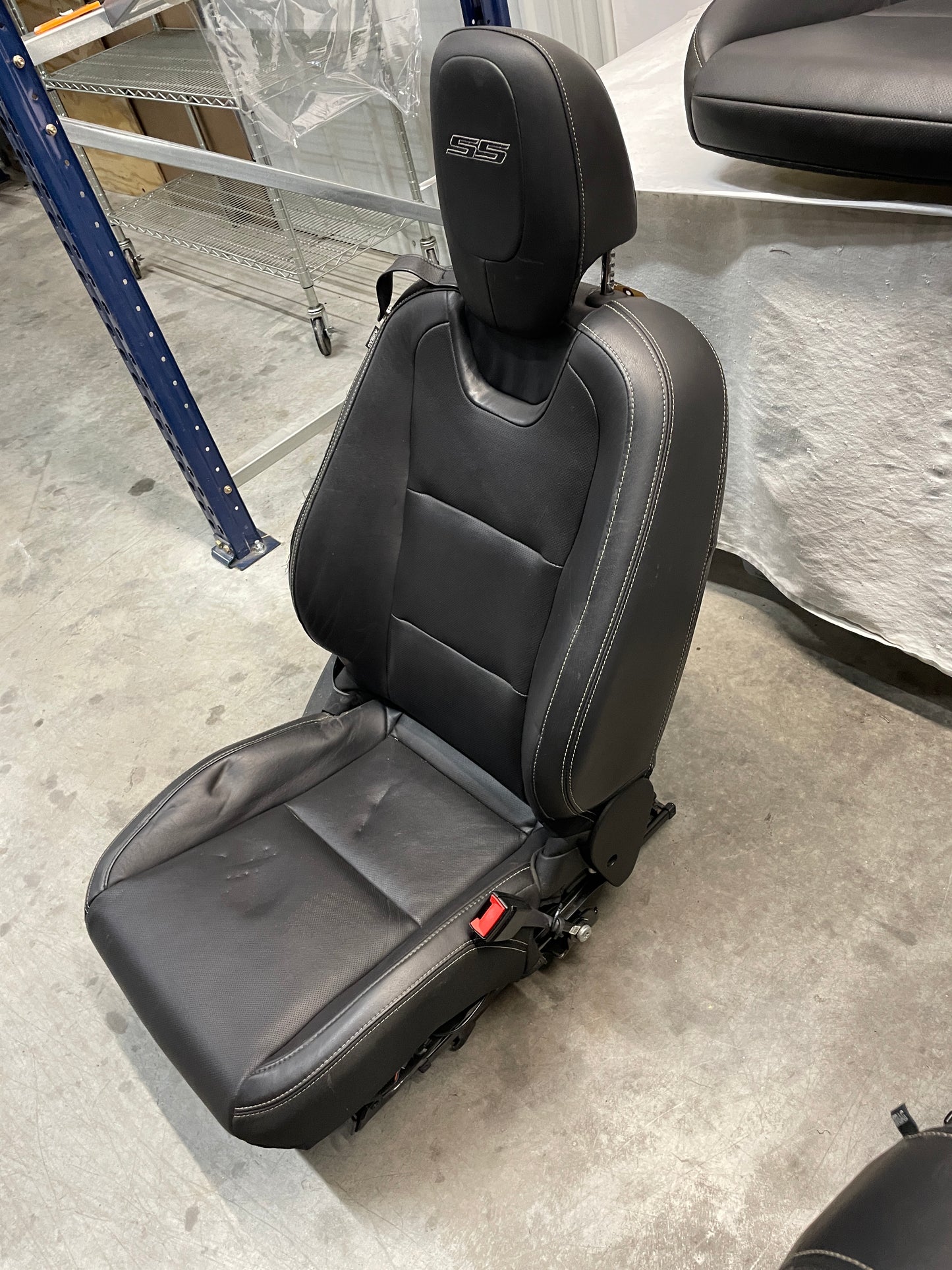 2015 Chevy Camaro SS Seats Front and Rears Black Leather OEM - Day's Parts Yard