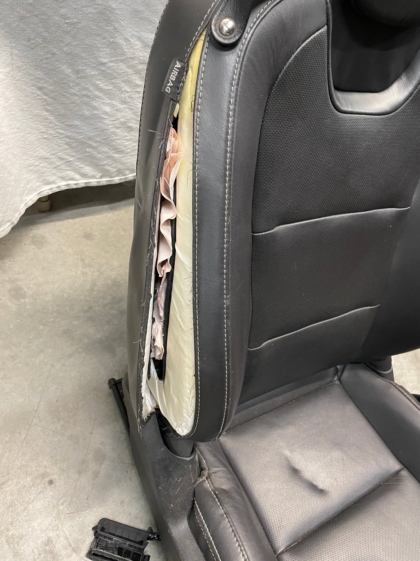 2015 Chevy Camaro SS Seats Front and Rears Black Leather OEM - Day's Parts Yard
