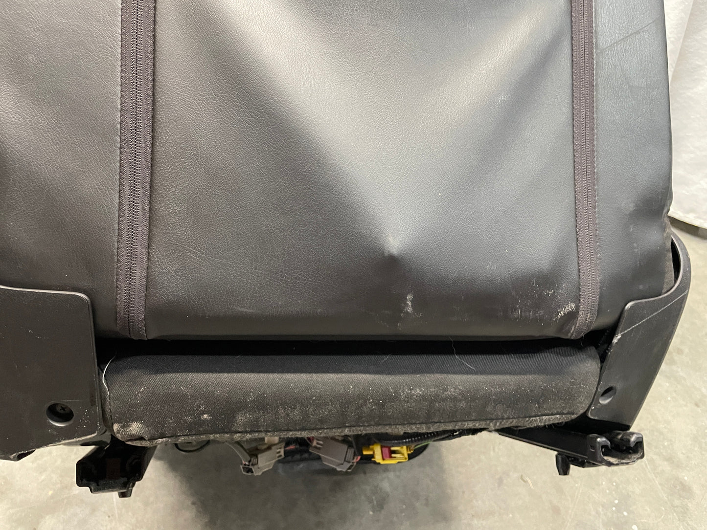2010 Chevy Camaro SS Seats Fronts and Rears Black and Orange Leather OEM - Day's Parts Yard