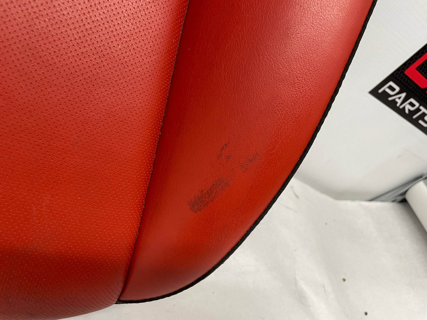 2010 Chevy Camaro SS Seats Fronts and Rears Black and Orange Leather OEM - Day's Parts Yard
