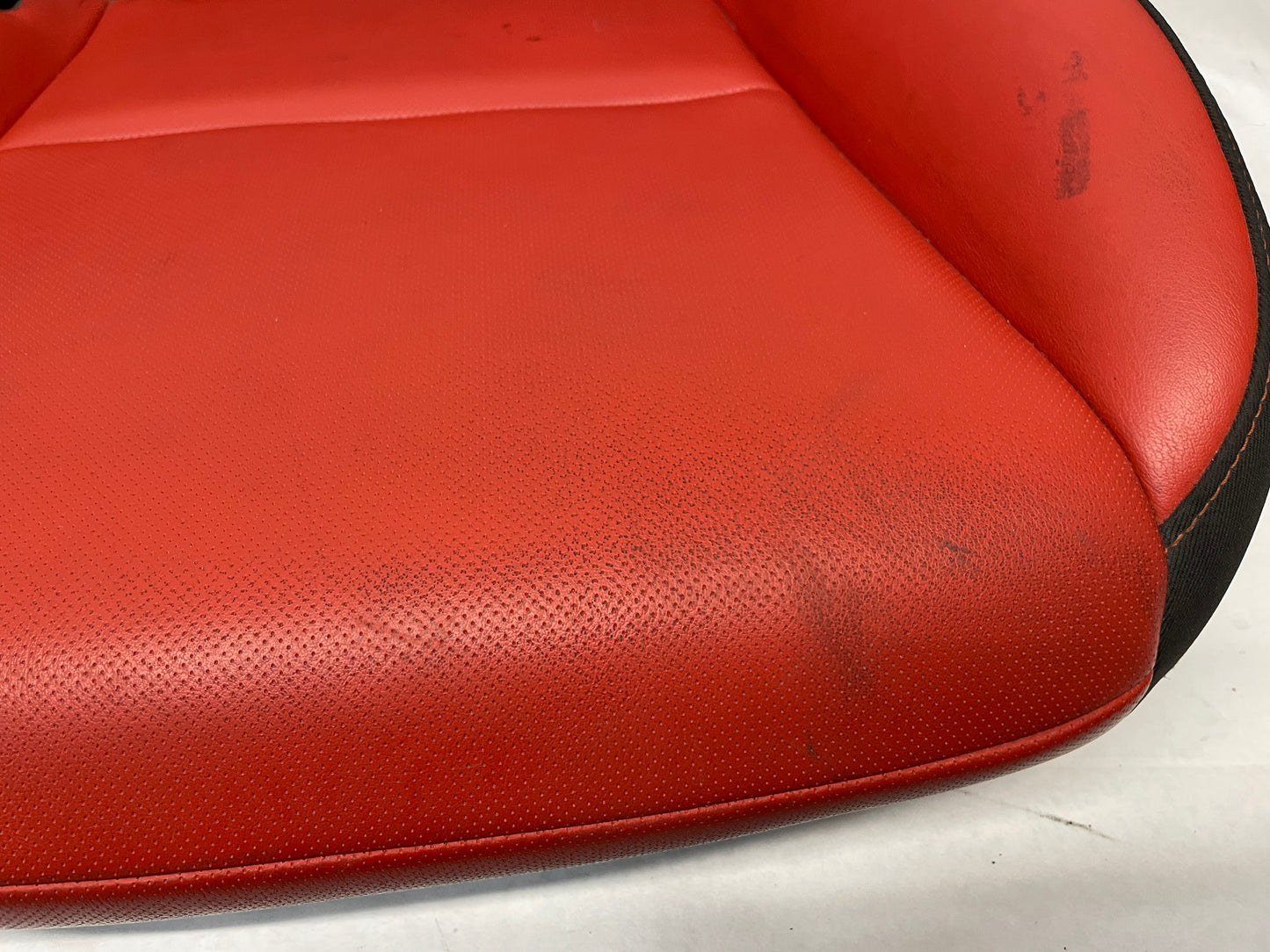 2010 Chevy Camaro SS Seats Fronts and Rears Black and Orange Leather OEM - Day's Parts Yard