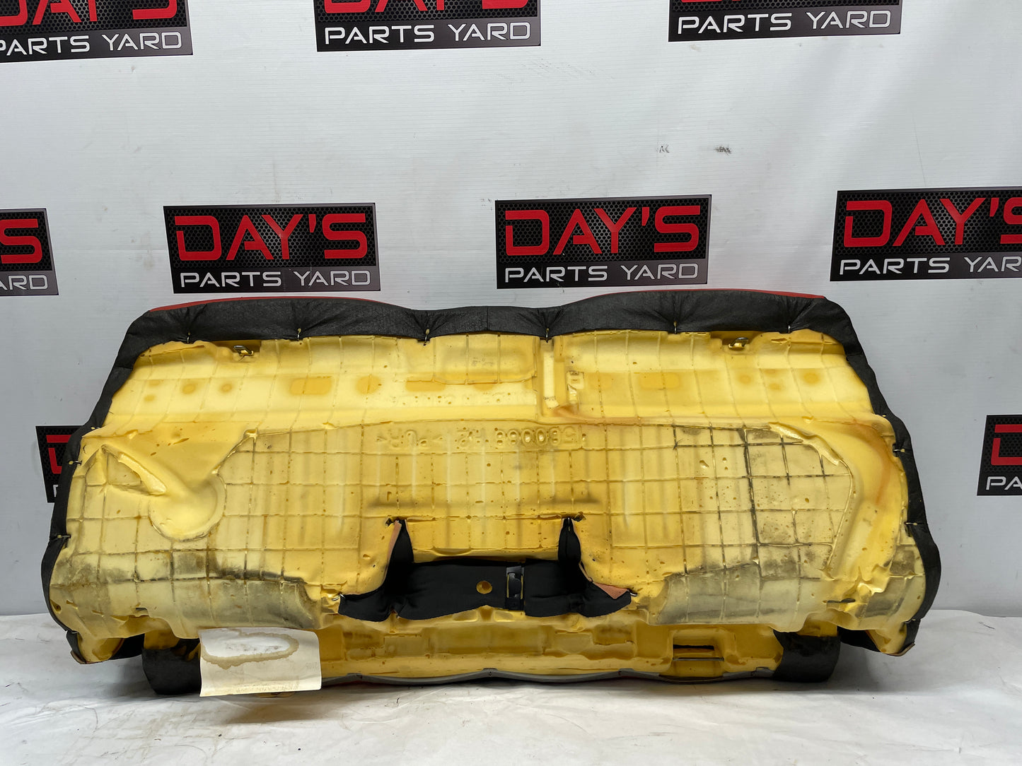 2010 Chevy Camaro SS Seats Fronts and Rears Black and Orange Leather OEM - Day's Parts Yard