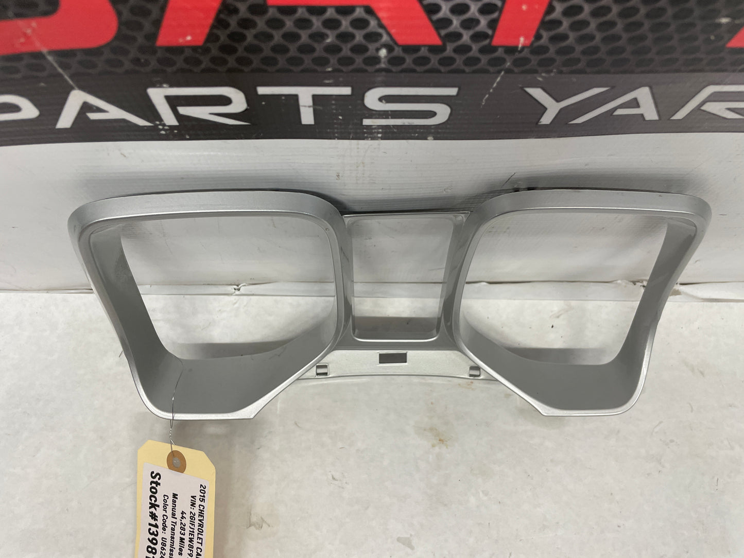 2015 Chevy Camaro SS Speedometer Gauge Cluster Bezel Trim OEM - Day's Parts Yard