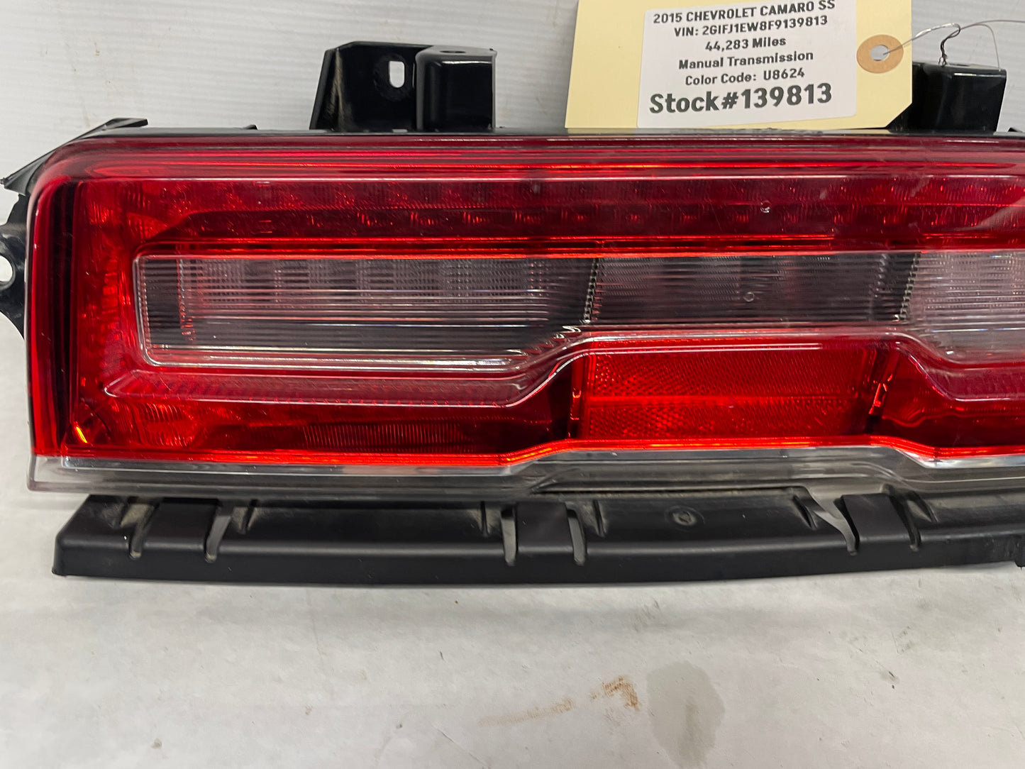 2015 Chevy Camaro SS Rear RH Passenger Taillight Tail Light Lamp LED OEM - Day's Parts Yard