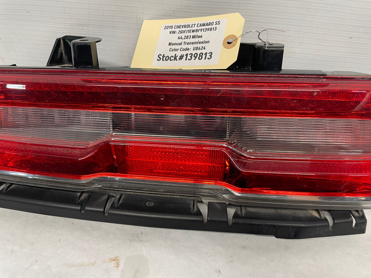 2015 Chevy Camaro SS Rear RH Passenger Taillight Tail Light Lamp LED OEM - Day's Parts Yard