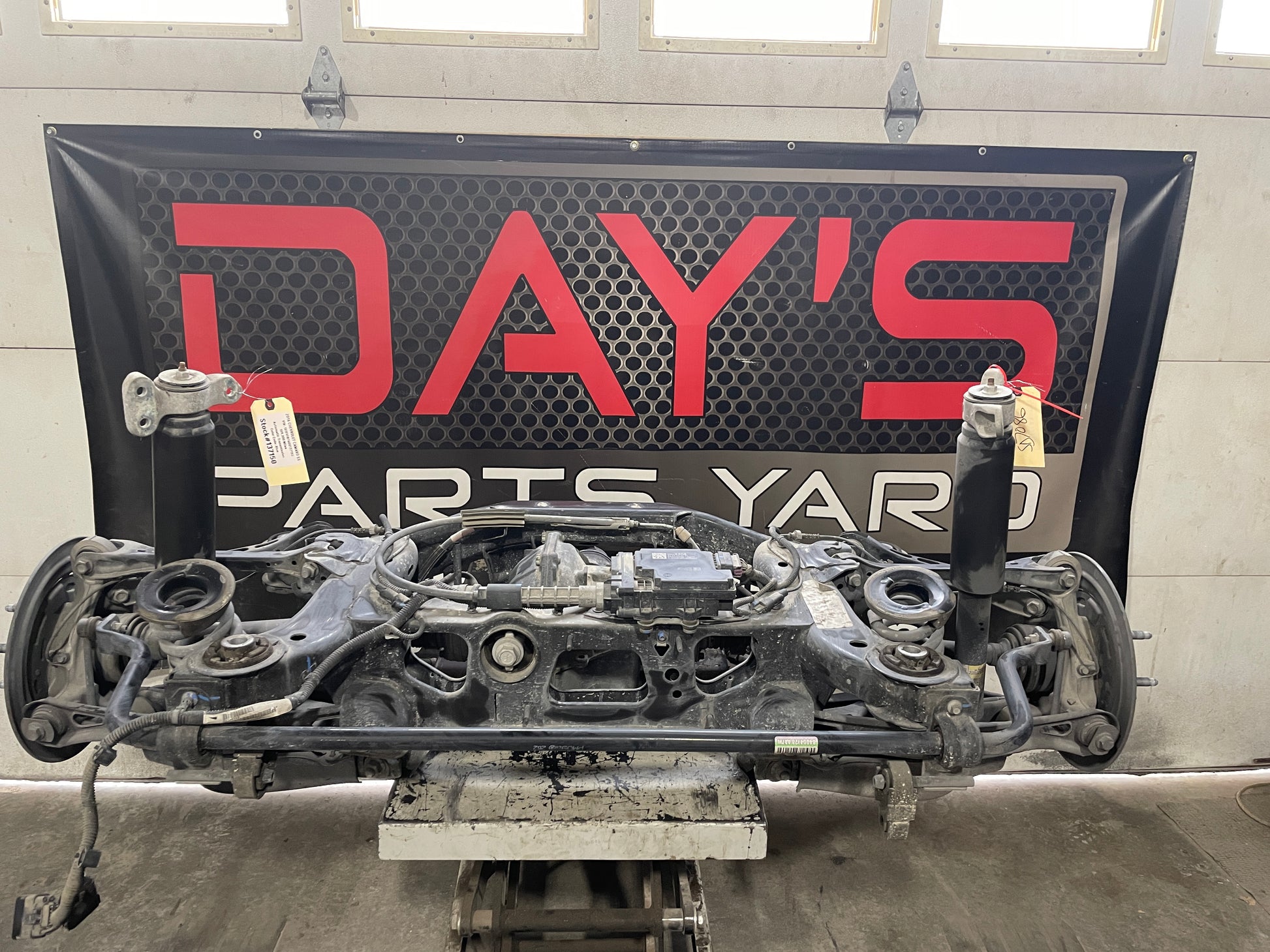 2016 Chevy SS Camaro Complete Rear Cradle K Member Sub Frame 2.77 LSD Diff OEM - Day's Parts Yard