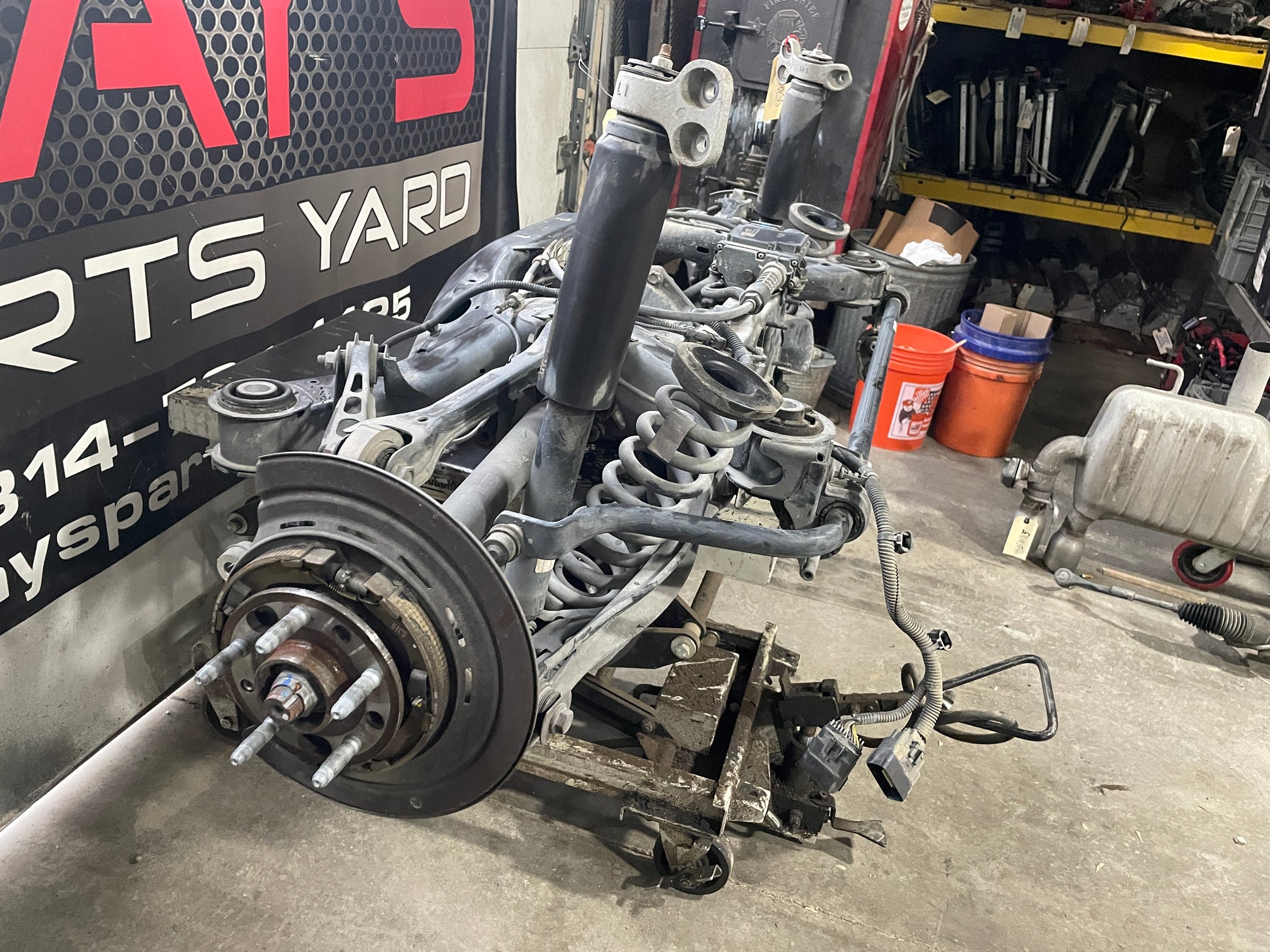 2016 Chevy SS Camaro Complete Rear Cradle K Member Sub Frame 2.77 LSD Diff OEM - Day's Parts Yard