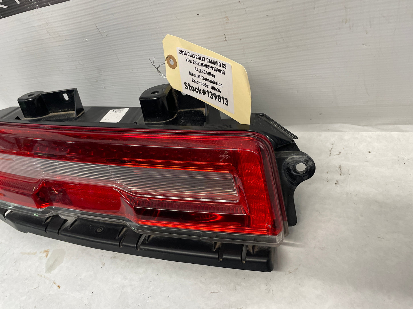 2015 Chevy Camaro SS LH Driver Taillight Tail Light Lamp LED OEM - Day's Parts Yard