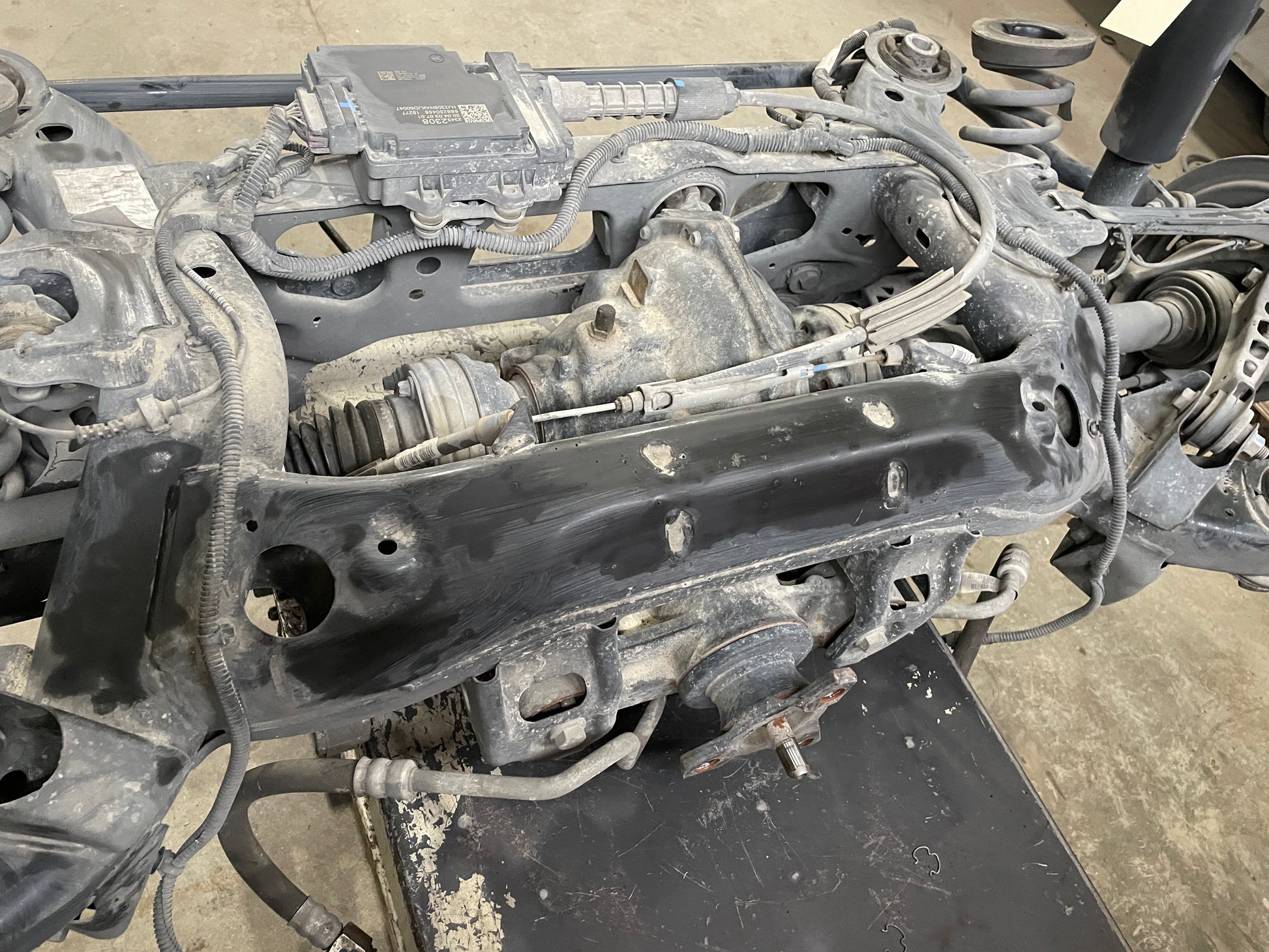 2016 Chevy SS Camaro Complete Rear Cradle K Member Sub Frame 2.77 LSD Diff OEM - Day's Parts Yard