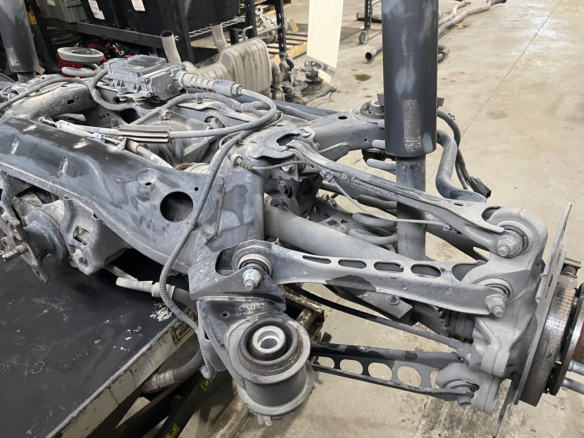 2016 Chevy SS Camaro Complete Rear Cradle K Member Sub Frame 2.77 LSD Diff OEM - Day's Parts Yard