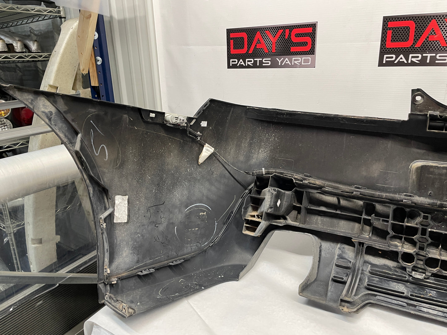 2015 Chevy Camaro SS Complete Rear Bumper Cover Black OEM