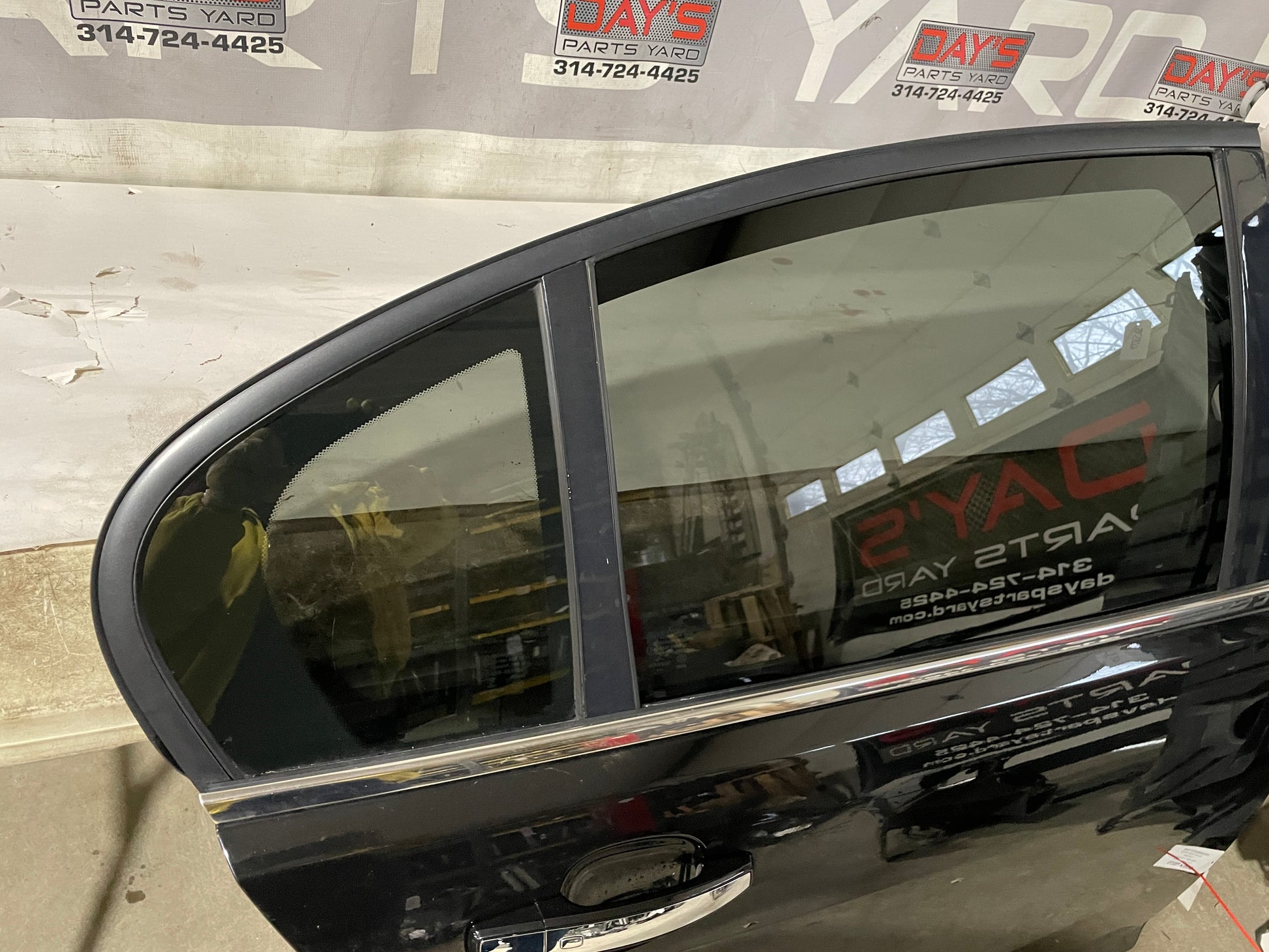 2015 Chevy SS Sedan RH Passenger Rear Door Black OEM - Day's Parts Yard