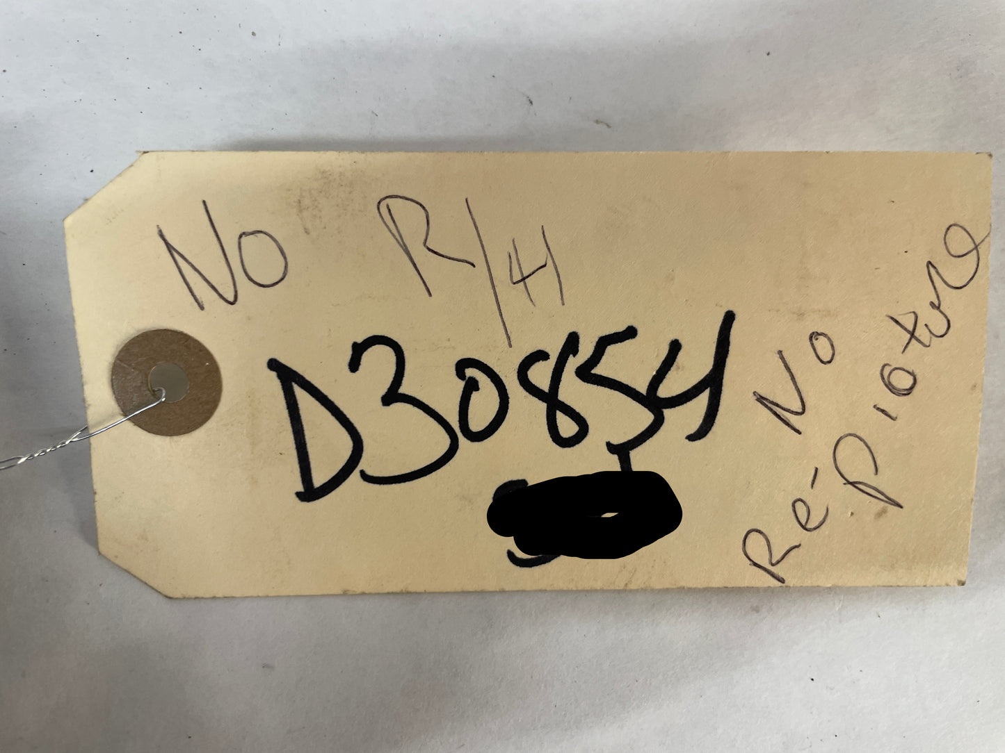 2014 Chevy SS Sedan LH Driver Rear Bumper Bracket OEM