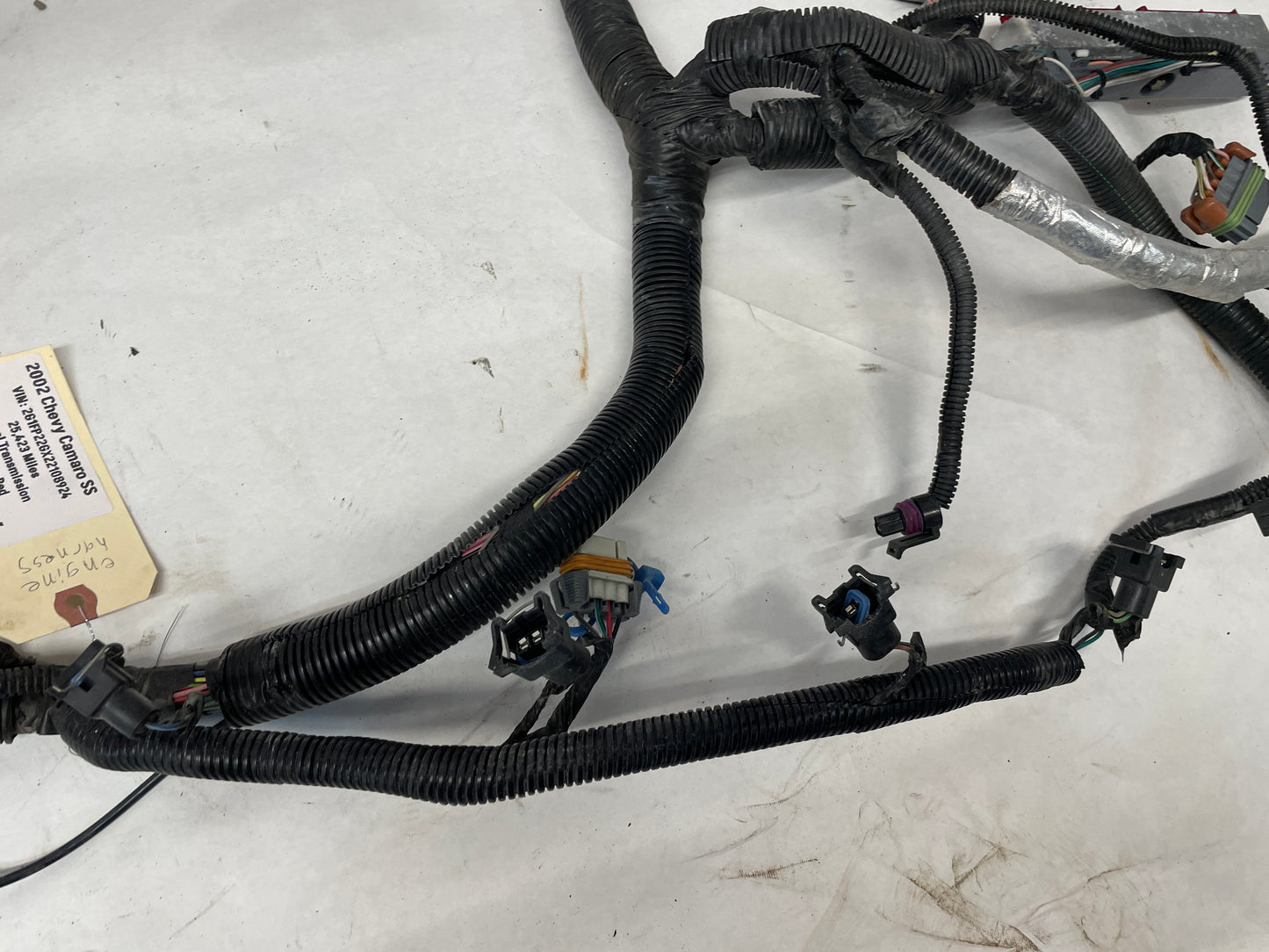 2002 Chevy Camaro SS Engine Motor Transmission Wire Wiring Harness OEM - Day's Parts Yard