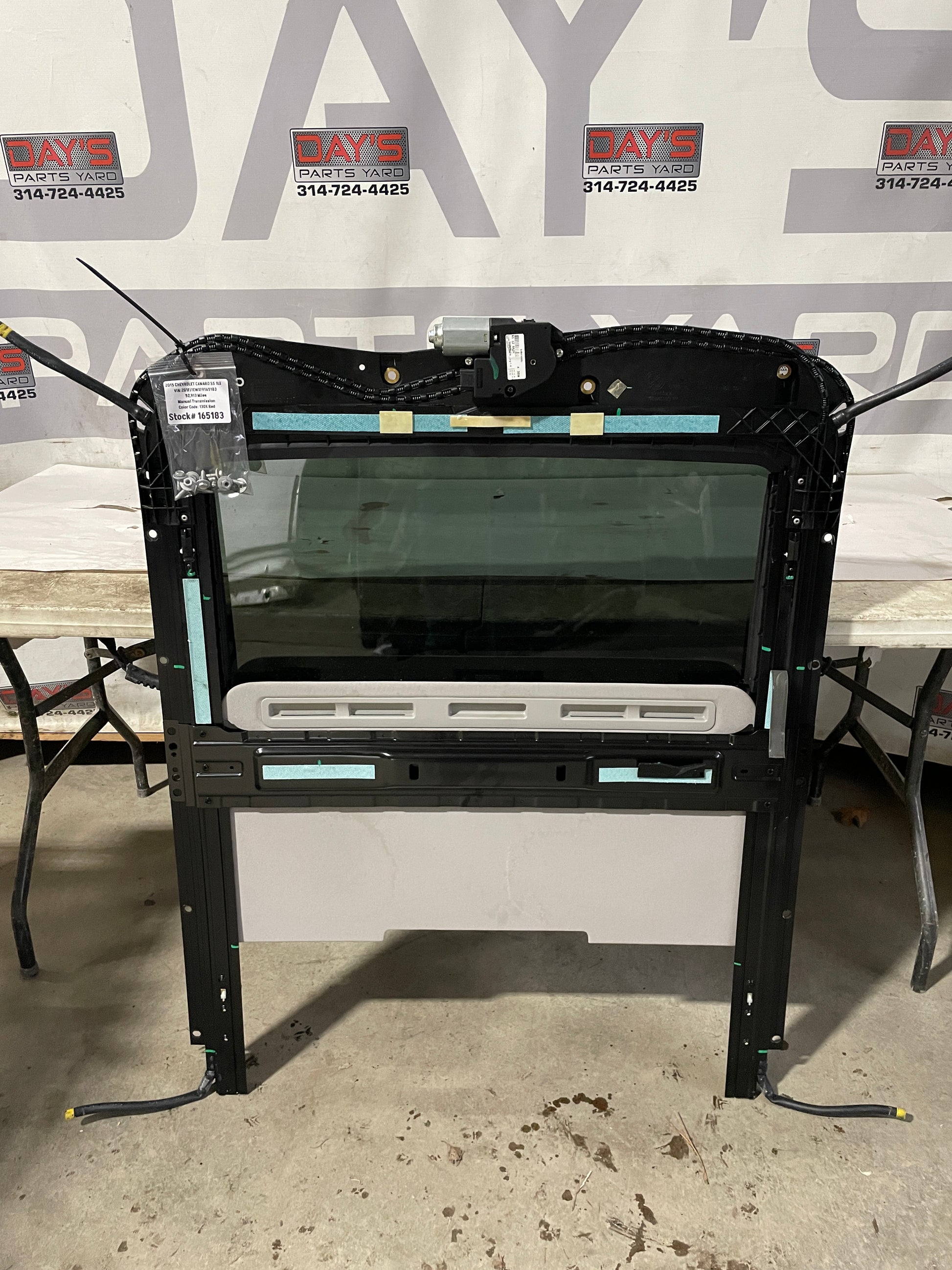 2015 Chevy Camaro SS 1LE Sun Moon Roof Sunroof OEM - Day's Parts Yard