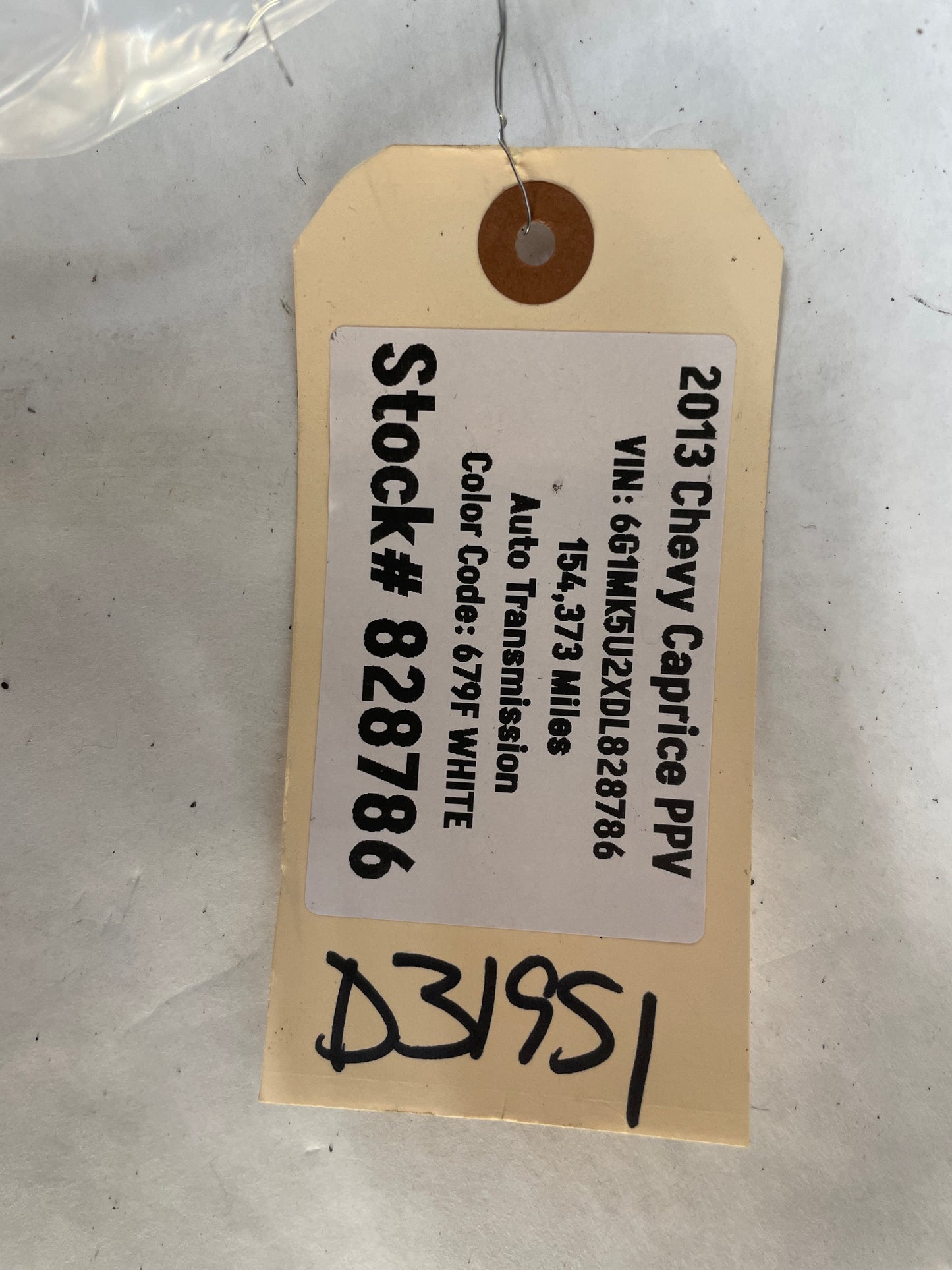 2013 Chevy Caprice PPV Steering Wheel Clock Spring OEM - Day's Parts Yard