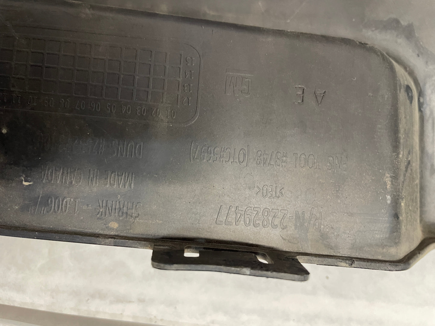 2015 Chevy Camaro SS Rear Bumper Diffuser Valence Cover OEM DAMAGED LOCAL PICK UP - Day's Parts Yard