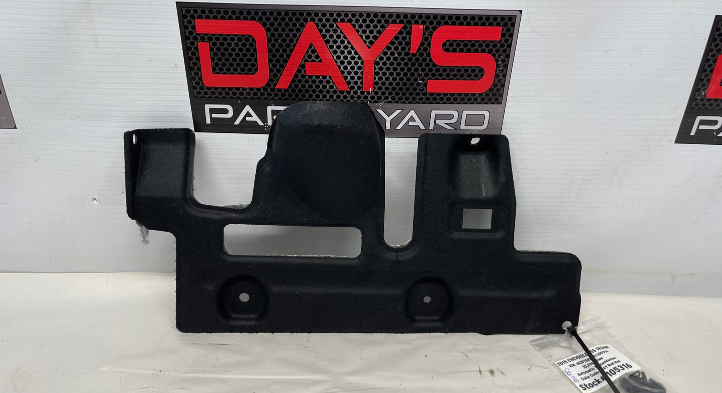 2015 Chevy SS Sedan Lower Insulator Dash Trim Piece OEM - Day's Parts Yard