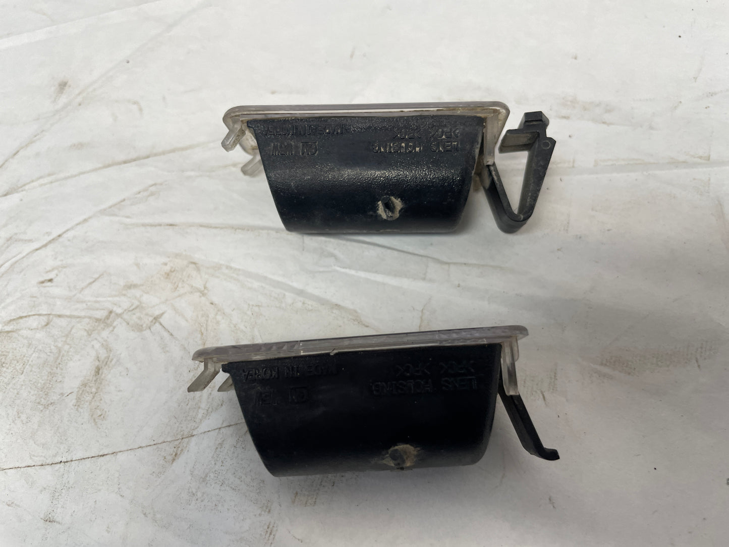 2012 Chevy Camaro SS RH & LH License Plate Tag Lamp Lights OEM - Day's Parts Yard