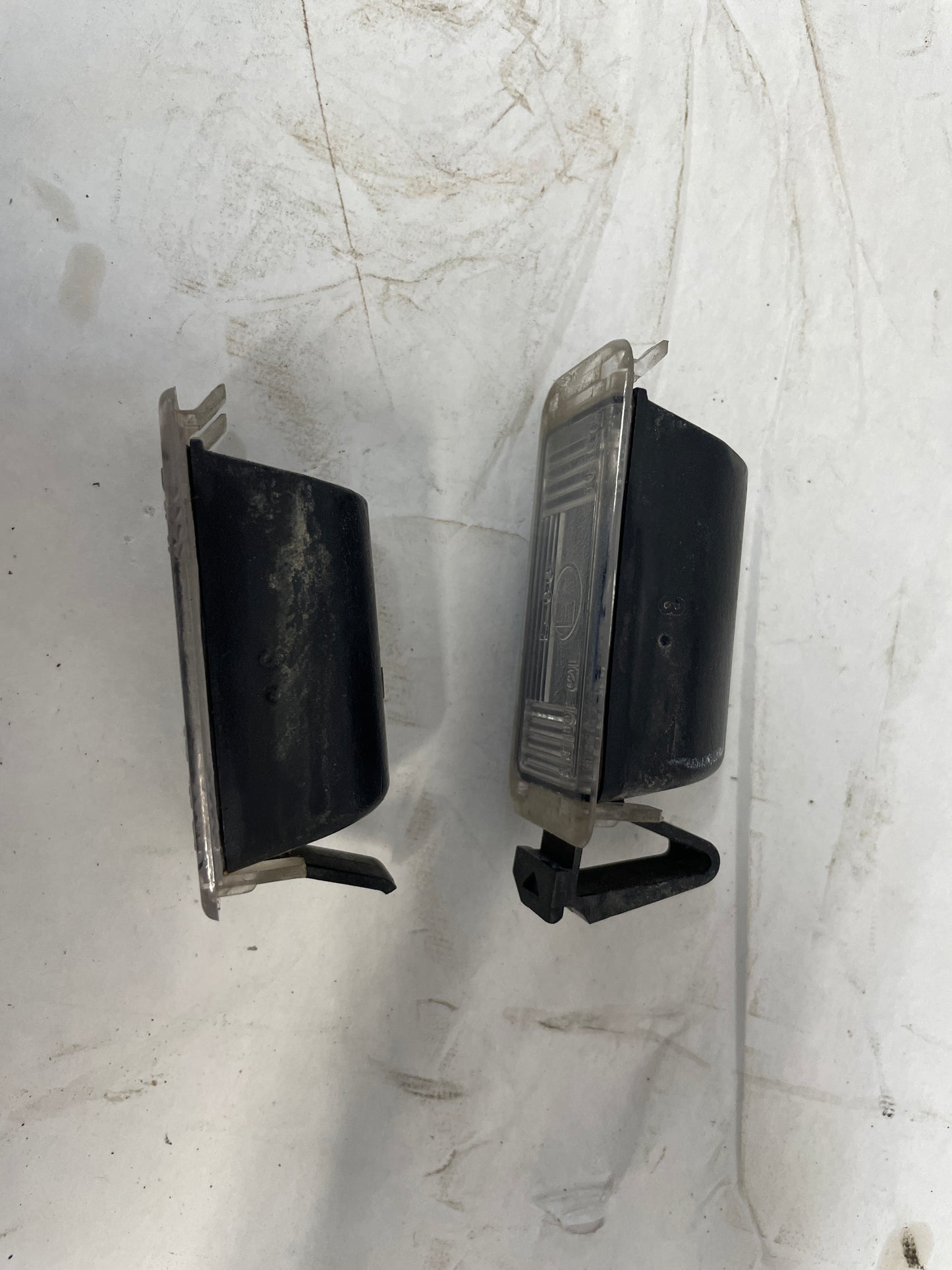 2012 Chevy Camaro SS RH & LH License Plate Tag Lamp Lights OEM - Day's Parts Yard