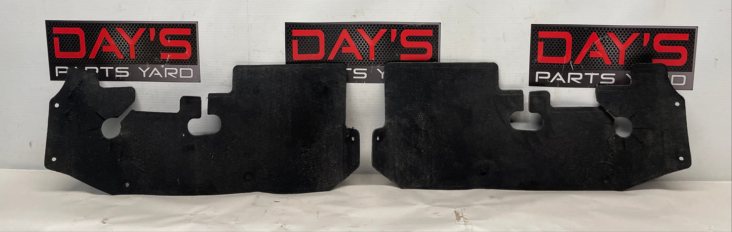2014 Cadillac CTS-V Coupe Front RH & LH Fender Liner Felt OEM - Day's Parts Yard