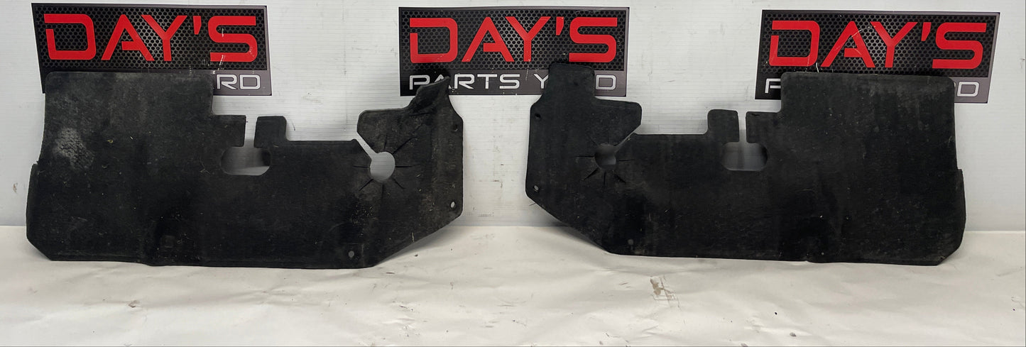 2014 Cadillac CTS-V Coupe Front RH & LH Fender Liner Felt OEM - Day's Parts Yard