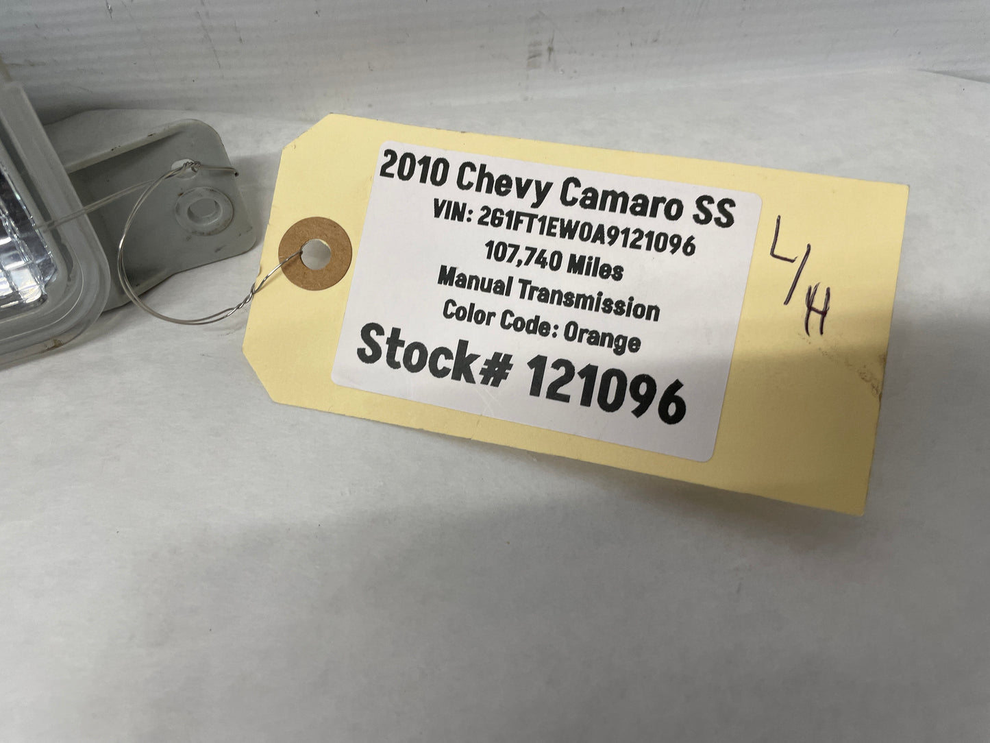 2010 Chevy Camaro SS LH Driver Reverse Back Up Lights OEM - Day's Parts Yard