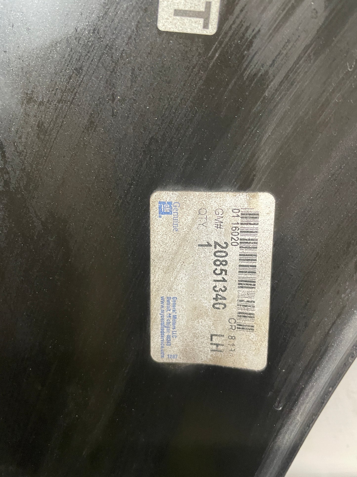 2014 Cadillac CTS-V Coupe LH Driver Fender Black OEM - Day's Parts Yard