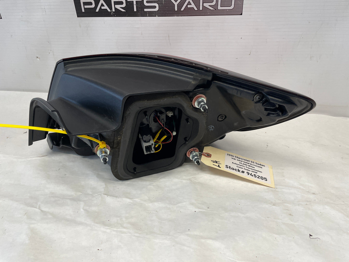2014 Chevy SS Sedan LH Driver Outer Taillight Tail Light Lamp OEM - Day's Parts Yard