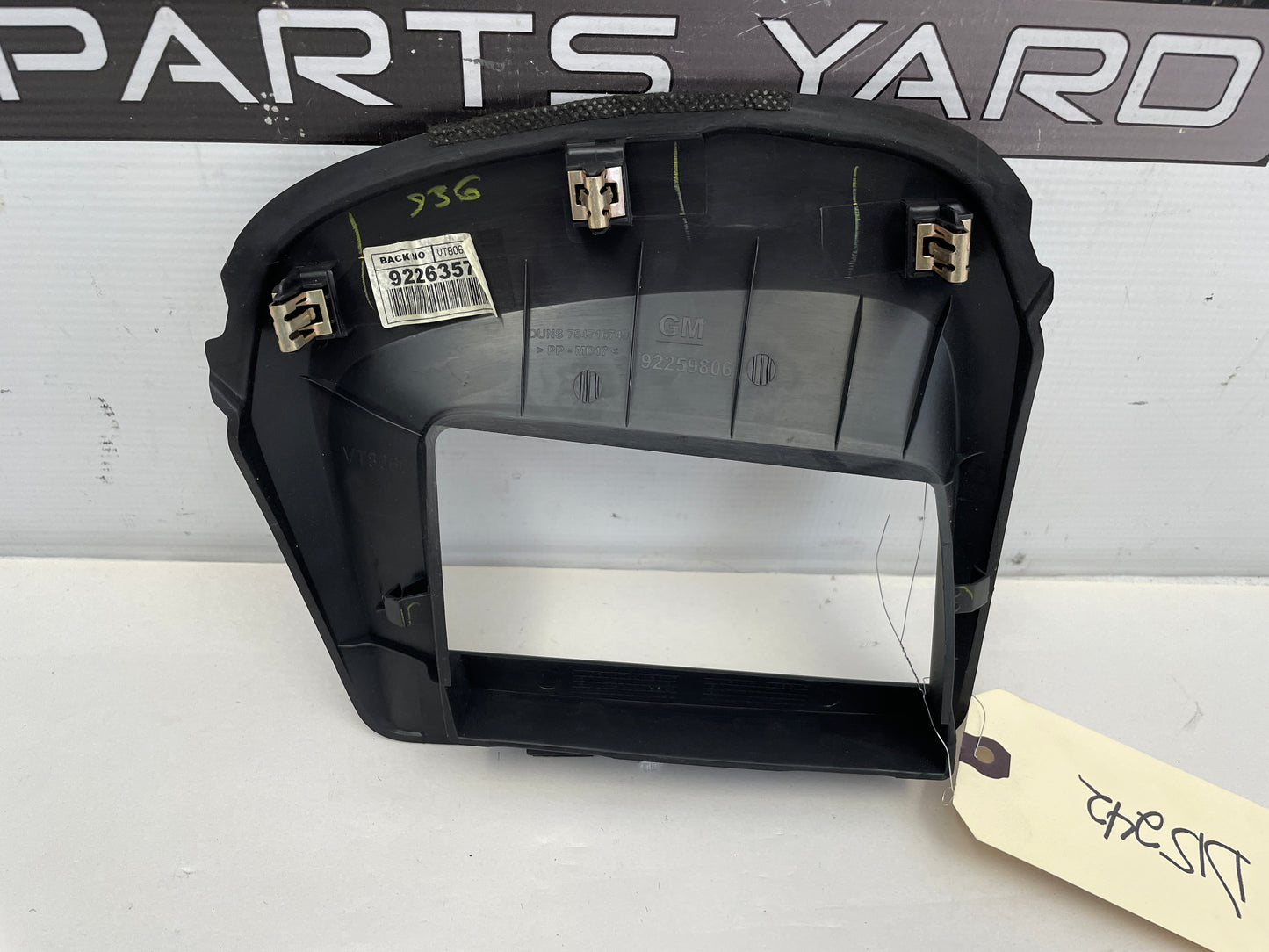 2016 Chevy SS Sedan Heads Up Display Bezel Trim HUD OEM - Day's Parts Yard