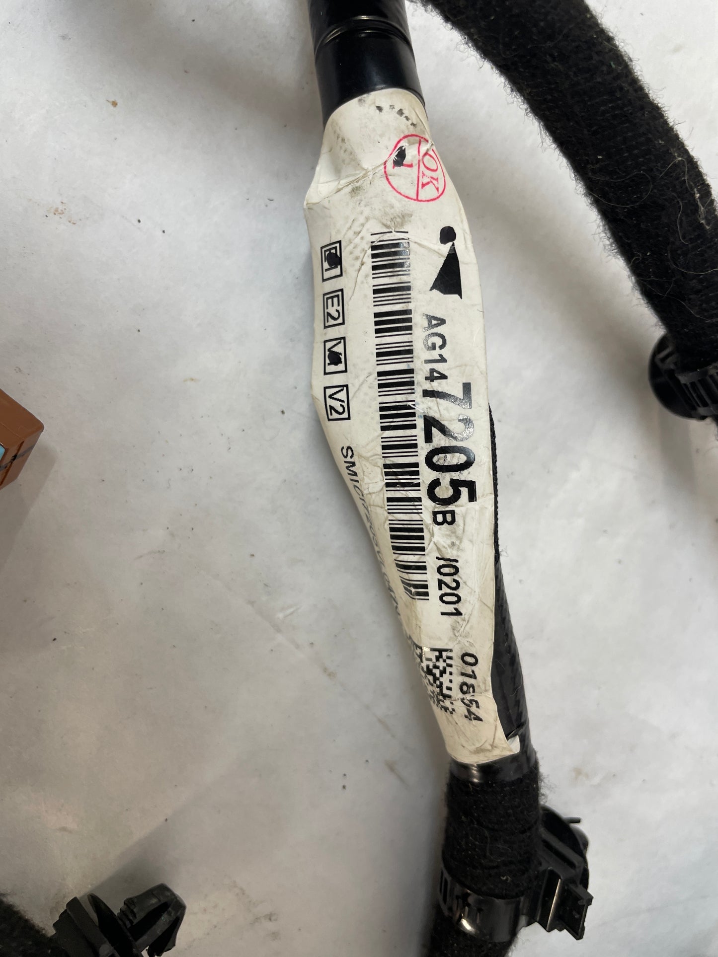 2015 Chevy SS Sedan LH Driver Front Seat Wire Wiring Harness OEM