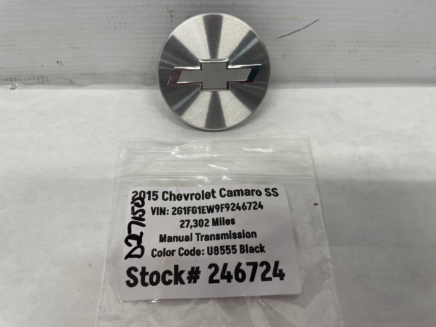 2015 Chevy Camaro SS Wheel Center Cap OEM
