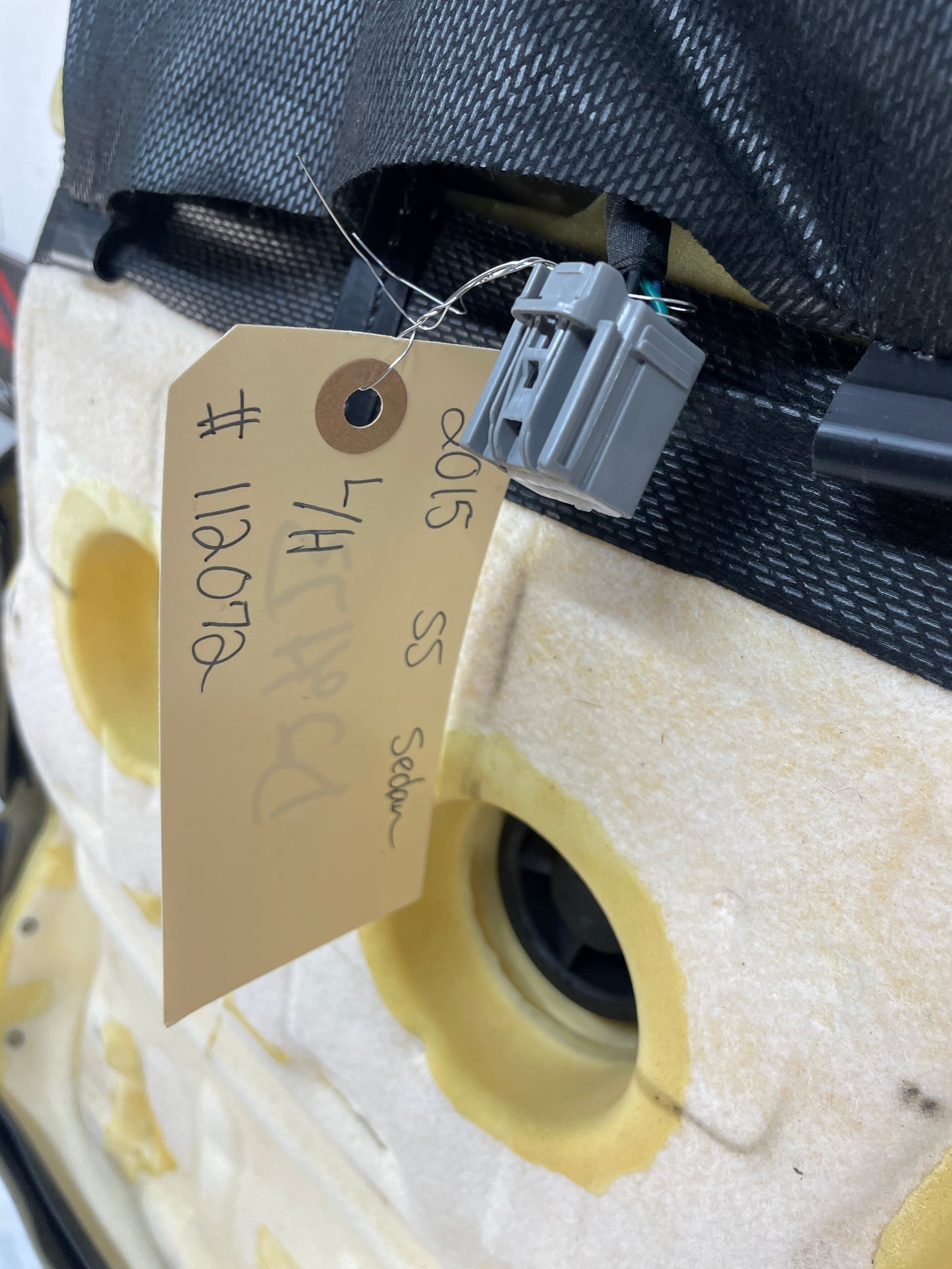 2015 Chevy SS Sedan LH Driver Front Seat Lower Seat Cushion OEM