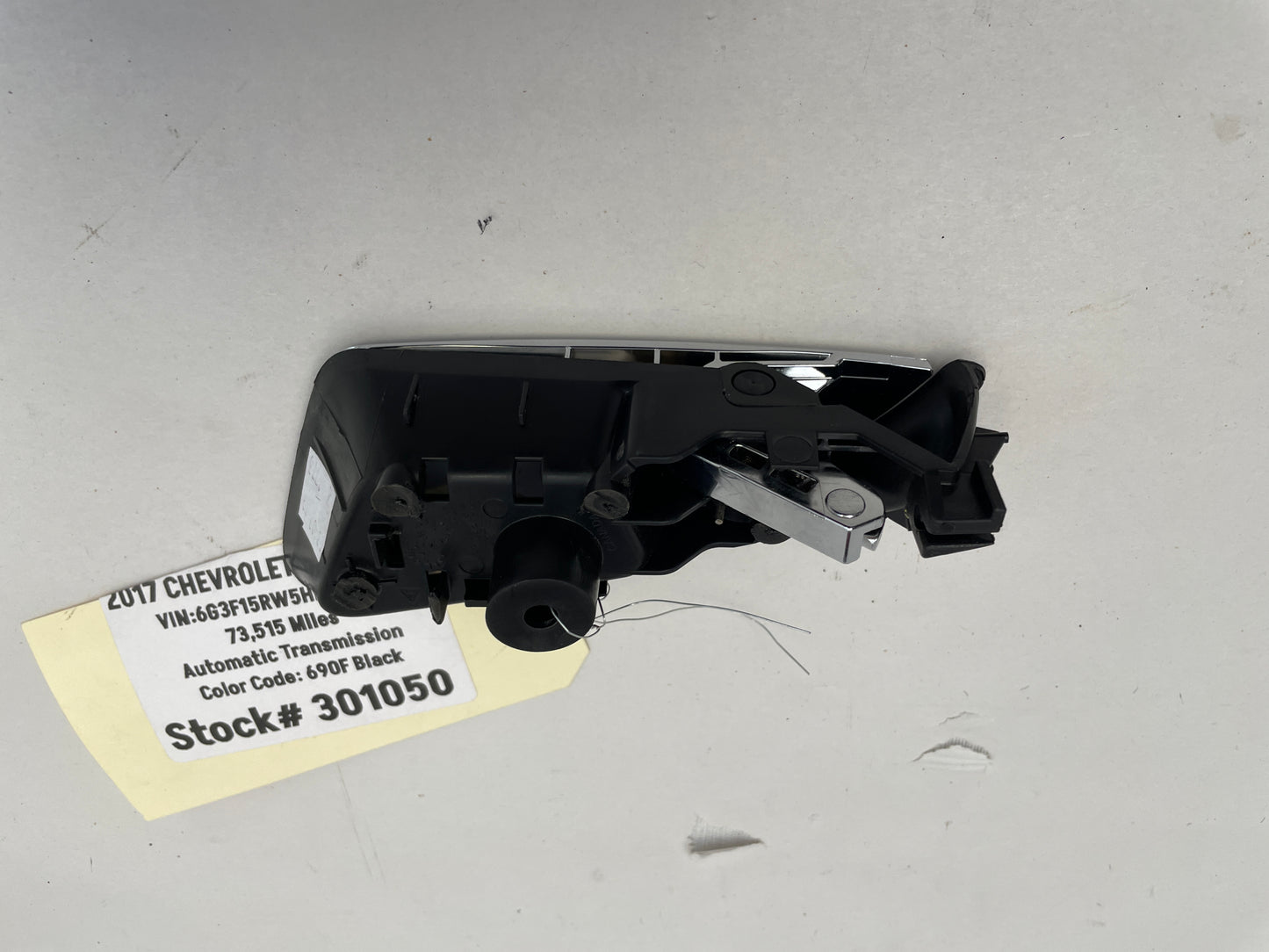 2016 Chevy SS Sedan Rear RH Passenger Interior Door Handle OEM - Day's Parts Yard