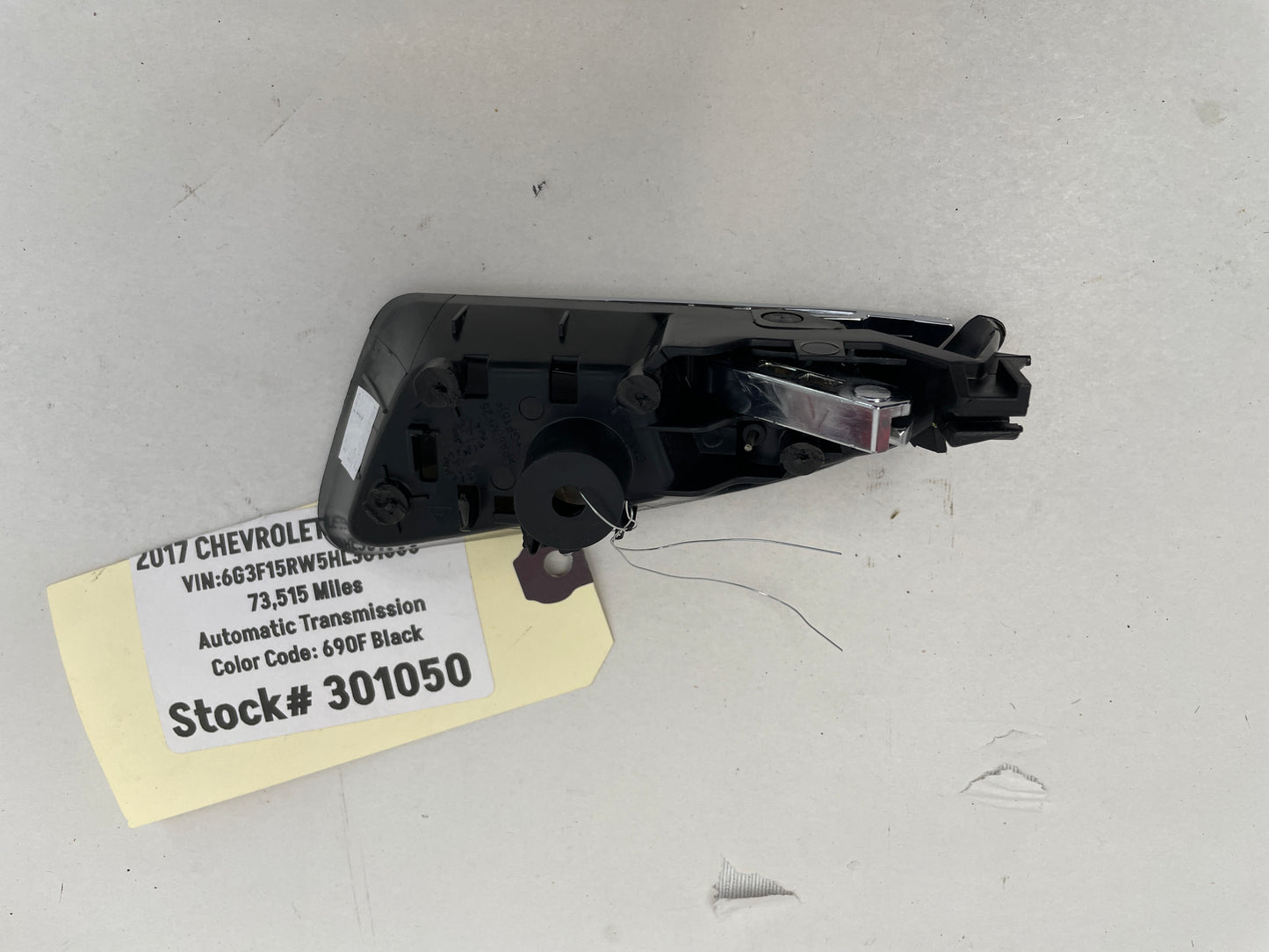 2016 Chevy SS Sedan Rear RH Passenger Interior Door Handle OEM - Day's Parts Yard