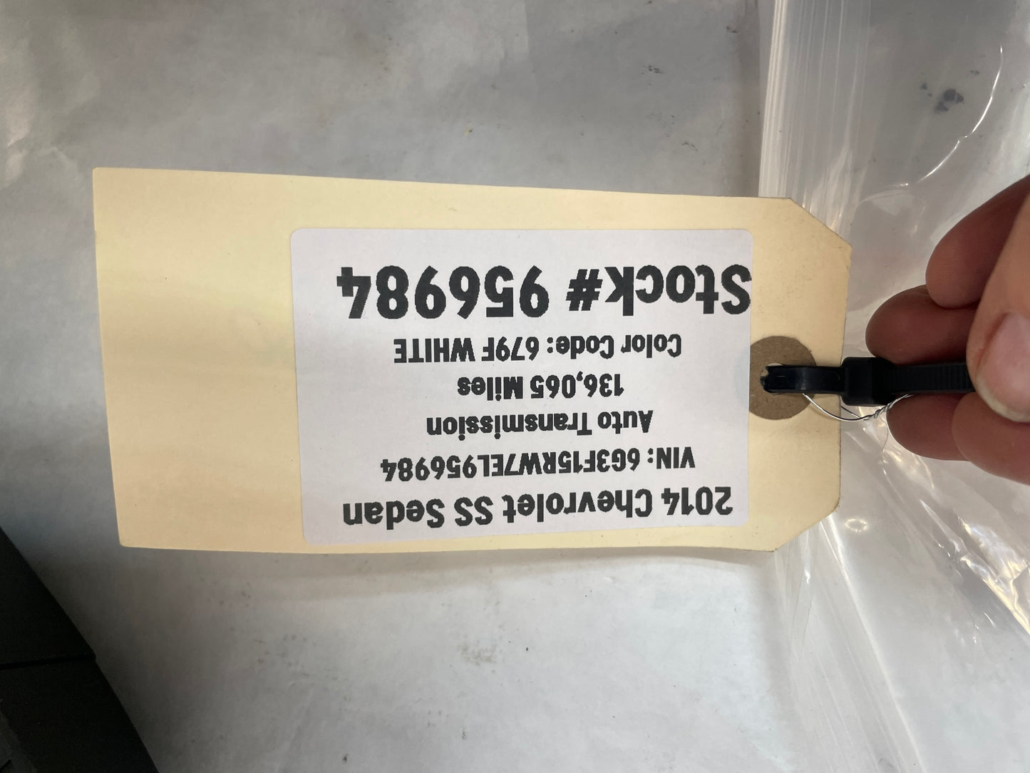 2014 Chevrolet SS Sedan Rearview Mirror Camera Cover Bezel Trim Molding OEM - Day's Parts Yard