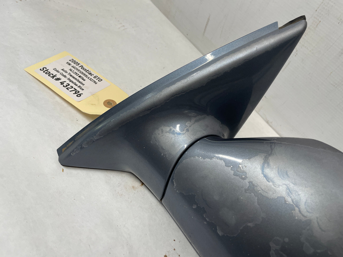 2005 Pontiac GTO LH Driver Exterior Outside Mirror OEM - Day's Parts Yard