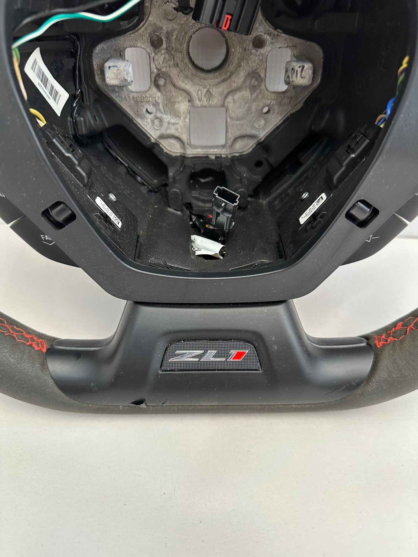 2019 Chevy Camaro ZL1 Steering Wheel Suede Alcantara OEM - Day's Parts Yard