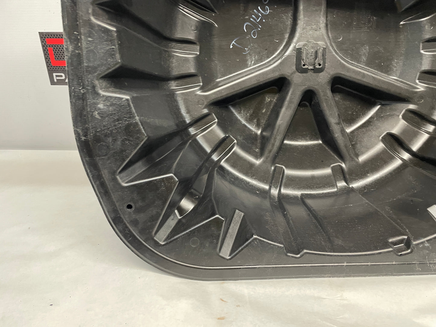 2014 Chevy SS Sedan Spare Wheel Tire Tub Composite Insert Panel OEM - Day's Parts Yard