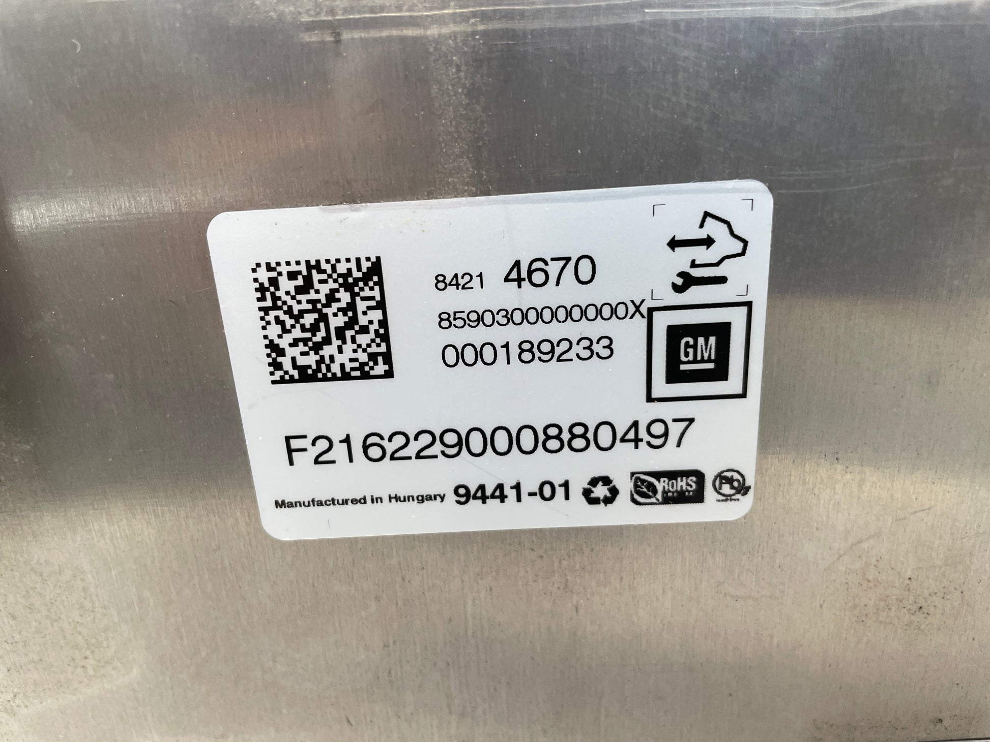 2017 Cadillac ATS-V Coupe Active Suspension Control Module OEM - Day's Parts Yard